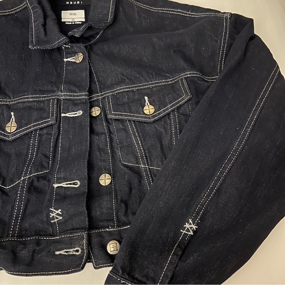 Ksubi Cropped Denim Jacket - Picture 2 of 3